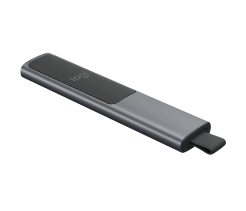 APRESENTADOR SEM FIO LOGITECH SPOTLIGHT USB CINZA 910-005216