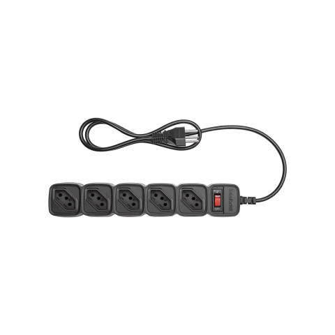 PROTETOR ELETRONICO C 5 TOMADAS - EPE 205 + PT