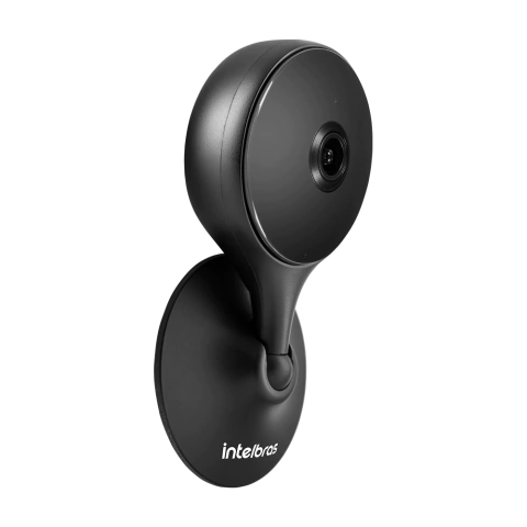 Câmera Inteligente Interna Compatível com Alexa Wi-fi Full HD iM3 C Preto Intelbras