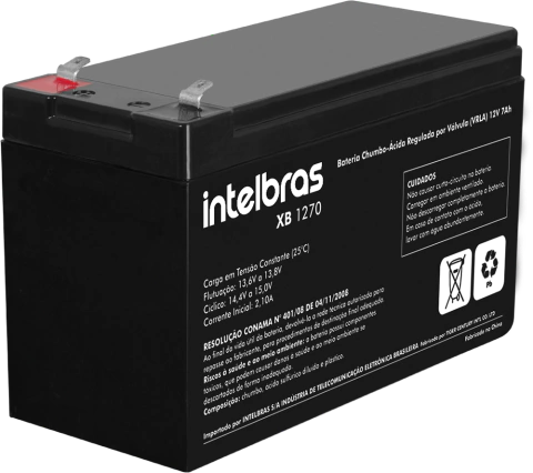 Bateria VRLA CHUMBO 12V 7AH XB 1270