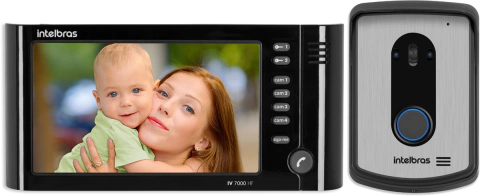 VÍDEO PORTEIRO IV 7010 HS Completo - Preto