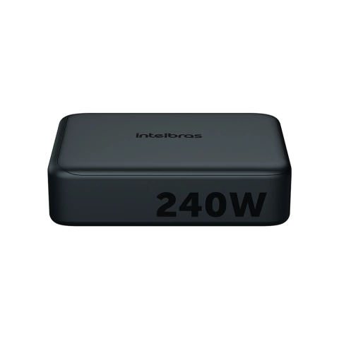 Carregador de Mesa Multiportas Turbo EC 40 Desktop 240W GaN