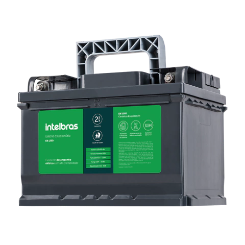 Bateria Elétrica Estácionária PB-ACIDO 12V 60AH EB 1260