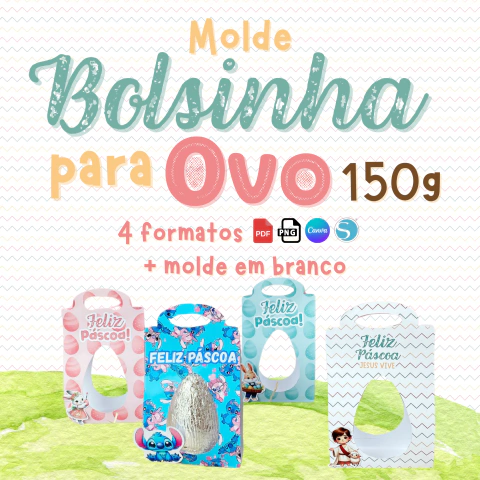 Molde Bolsinha para Ovo 150g - comprar online