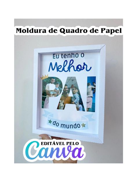 Moldura para Quadrinho de Papel