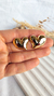 Aros April acero dorado - comprar online