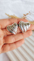 Aros April acero blanco - comprar online