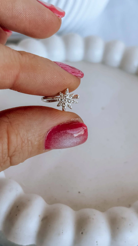 Cuff Estella - plata 925 - comprar online