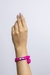 Bracelete Esmaltado Rosa De Olho Grego - comprar online