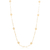 Colar de Bola 5mm Fosca Folheado a Ouro 18k