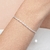 Pulseira Zircônia Baguete Prata 925 - comprar online