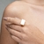 Imagem do Anel Tubo Retangular Folheado a Ouro 18k