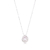 Colar Gota Grande com Zircônia Prata 925