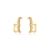 Brinco Ear Cuff Zircônia
