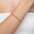 Pulseira de Bolinhas 3,5mm  Folheado a Ouro 18k - comprar online