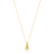 Colar Nossa Senhora com Zircônia Folheado a Ouro 18k