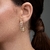Brinco de Argola Trabalhado com Ródio Folheado a Ouro 18k - comprar online