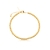 Pulseira de Bolinhas 3,5mm  Folheado a Ouro 18k