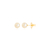 Brinco de Pérola 7mm Folheado a Ouro 18k