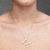 Colar Letra Grande Folheado a Ouro 18k - JOIAS AGAU
