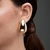 Brinco de Gota Grande Liso Folheado a Ouro 18k - comprar online
