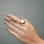 Anel Meia Bola Grande Folheado a Ouro 18k - comprar online