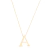 Colar Letra Grande Folheado a Ouro 18k - comprar online