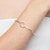 Pulseira Bracelete Circulo Vazado Prata 925 - comprar online