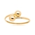 Pulseira Bracelete Bola 15mm Folheado a Ouro 18k