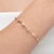 Bracelete com Zircônias Baguete Folheado a Ouro 18k - comprar online