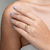 Anel Bola 7mm Telada com Zirconia Folheado a Ouro 18k - comprar online
