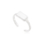Anel Retangulo Prata 925 - comprar online
