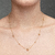 Colar Com Bolas Lisas 3mm, 5mm, e 6mm Folheado a Ouro 18k - comprar online