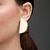 Brinco Meia Lua G Folheado a Ouro 18k - comprar online