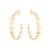 Brinco de Argola Moedas Pequenas Folheado a Ouro 18k