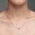 Colar com Bola 6mm Passante Lisa Folheado a Ouro 18k - comprar online