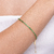Pulseira Zircônia Verde - comprar online