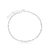 Pulseira Zircônia P Prata 925