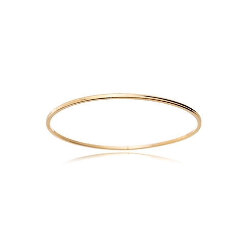 Pulseira Aro Quadrado Folheado a Ouro 18k