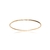 Pulseira Aro Quadrado Folheado a Ouro 18k