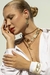 Bracelete Esmaltado Off White Largo - comprar online