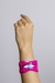 Bracelete Esmaltado Rosa De Olho Grego Largo - comprar online