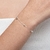 Pulseira Infantil Bola 5mm e 3mm Lisa Prata 925 - comprar online