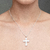 Colar Crucifixo Cordão Baiano Prata 925 - comprar online