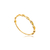 Anel Infinito Trabalhado Folheado a Ouro 18k - JOIAS AGAU