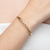 Pulseira Bracelete Torcido M Folheado a Ouro 18k na internet