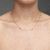Colar de Bola 5mm Fosca Folheado a Ouro 18k - comprar online