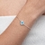 Pulseira Olho Grego Coração Prata 925 - comprar online