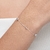 Pulseira Bola 3mm e 5mm Lisa Prata 925 - comprar online