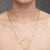 Colar Circulo Folheado a Ouro 18k - comprar online
